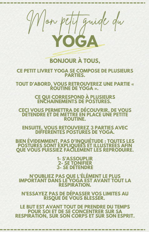 Pack Yoga, Fitness et Gratitudes